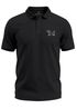 Poloshirt Herren mit Dackel Print – Kurzarm Polohemd aus Baumwolle – Hundemotiv im Polygon-Stil –Modern Fit Neverless®preview