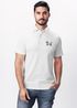 Poloshirt Herren mit Dackel Print – Kurzarm Polohemd aus Baumwolle – Hundemotiv im Polygon-Stil –Modern Fit Neverless®preview