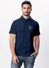 Poloshirt Herren Tierlogo Katze im Polygon-Stil – Kurzarm Polo Sommer Casual Look Modern Fit Fashion Neverless®preview