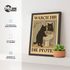 Poster Bilder Badezimmer Katze Wasch dir die Pfoten Wand-Deko Bad WC lustige Sprüche Digitaldruck | DIN A5, A4, A3 MoonWorks®preview