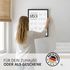 Poster Bilder Badezimmer Lustig Wand-Deko Bad WC Hintern Po Digitaldruck Artprint MoonWorks®preview
