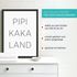 Poster Bilder Badezimmer Pipi Kaka Land Wand-Deko Bad WC lustige Sprüche Digitaldruck MoonWorks®preview