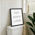Poster Bilder Badezimmer Pipi Kaka Land Wand-Deko Bad WC lustige Sprüche Digitaldruck MoonWorks®preview
