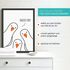 Poster Bilder Badezimmer Sprcuh lustig Kackst du Katze Möwe Wand-Deko Bad WC lustige Sprüche Digitaldruck MoonWorks®preview