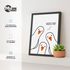 Poster Bilder Badezimmer Sprcuh lustig Kackst du Katze Möwe Wand-Deko Bad WC lustige Sprüche Digitaldruck MoonWorks®preview