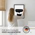 Poster Bilder Badezimmer Sprcuh lustig Kackst du Katze Möwe Wand-Deko Bad WC lustige Sprüche Digitaldruck MoonWorks®preview
