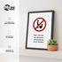 Poster Bilder Badezimmer Wand-Deko Bad WC Bitte im Sitzen pinkeln Aufforderung Digitaldruck | DIN A5, A4, A3 MoonWorks®preview