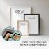 Poster Bilder Badezimmer Wand-Deko Bad WC Bitte im Sitzen pinkeln Aufforderung Digitaldruck | DIN A5, A4, A3 MoonWorks®preview