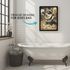 Poster Bilder Badezimmer Wand-Deko Bad WC lustige Kunstdrucke Digitaldruck | DIN A5, A4, A3 MoonWorks®preview