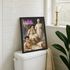 Poster Bilder Badezimmer Wand-Deko Bad WC lustige Kunstdrucke Digitaldruck | DIN A5, A4, A3 MoonWorks®preview
