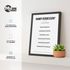 Poster Bilder Badezimmer Wand-Deko Bad WC lustige Rätsel Digitaldruck Artprint MoonWorks®preview