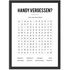 Poster Bilder Badezimmer Wand-Deko Bad WC lustige Rätsel Digitaldruck Artprint MoonWorks®preview