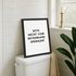 Poster Bilder Badezimmer Wand-Deko Bad WC lustige Sprüche Digitaldruck MoonWorks®preview