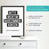 Poster Bilder Badezimmer Wand-Deko Bad WC lustige Sprüche Digitaldruck MoonWorks®preview