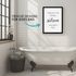 Poster Bilder Badezimmer Wand-Deko Bad WC lustige Sprüche Digitaldruck MoonWorks®preview