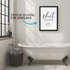 Poster Bilder Badezimmer Wand-Deko Bad WC lustige Sprüche Digitaldruck MoonWorks®preview