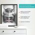 Poster Bilder Badezimmer Wand-Deko Bad WC lustige Tiere Digitaldruck Art-Print Kunstdruck MoonWorks®preview