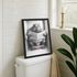 Poster Bilder Badezimmer Wand-Deko Bad WC lustige Tiere Digitaldruck Art-Print Kunstdruck MoonWorks®preview