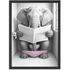 Poster Bilder Badezimmer Wand-Deko Bad WC lustige Tiere Digitaldruck Art-Print Kunstdruck MoonWorks®preview