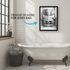 Poster Bilder Badezimmer Wand-Deko Bad WC lustige Tiere Digitaldruck Art-Print Kunstdruck MoonWorks®preview