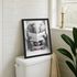 Poster Bilder Badezimmer Wand-Deko Bad WC lustige Tiere Digitaldruck Art-Print Kunstdruck MoonWorks®preview