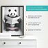 Poster Bilder Badezimmer Wand-Deko Bad WC lustige Tiere Digitaldruck Art-Print Kunstdruck MoonWorks®preview