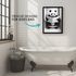 Poster Bilder Badezimmer Wand-Deko Bad WC lustige Tiere Digitaldruck Art-Print Kunstdruck MoonWorks®preview