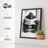 Poster Bilder Badezimmer Wand-Deko Bad WC lustige Tiere Digitaldruck Art-Print Kunstdruck MoonWorks®preview