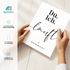 Poster Familie Paare personalisiert mit Namen Spruch Du Ich Wir Läuft Geschenk Geschenkidee Valentinstag Freundschaft SpecialMe®preview