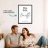 Poster Familie Paare personalisiert mit Namen Spruch Du Ich Wir Läuft Geschenk Geschenkidee Valentinstag Freundschaft SpecialMe®preview
