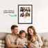 Poster Familie personalisiert mit Wunschtext Wunschbilder Namen Fotogeschenk Wandposter mit eigenen Fotos gestalten SpecialMe®preview