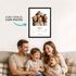 Poster Familie personalisiert mit Wunschtext Wunschbilder Namen Fotogeschenk Wandposter mit eigenen Fotos gestalten SpecialMe®preview