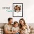Poster Familie personalisiert mit Wunschtext Wunschbilder Namen Fotogeschenk Wandposter mit eigenen Fotos gestalten SpecialMe®preview