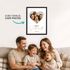 Poster Familie personalisiert mit Wunschtext Wunschbilder Namen Fotogeschenk Wandposter mit eigenen Fotos gestalten SpecialMe®preview