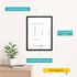 Poster Familie personalisiert Wortgitter Namensposter im Suchsel-Design Wunschnamen Geschenkidee Zuhause SpecialMe®preview