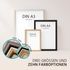 Poster Familie personalisiert Wortgitter Namensposter im Suchsel-Design Wunschnamen Geschenkidee Zuhause SpecialMe®preview