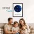 Poster Familie Sternbild personalisiert | Unser Universum | Poster mit Namen & Sternen | Geschenk Familie | Wanddeko Wwohnzimmer Flur SpecialMe®preview