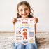 Poster für Jungen Steckbrief Feuerwehrmann personalisiert | Kinderposter mit Namen | Geschenk Weihnachten Geburtstagsgeschenk Weltall SpecialMe®preview