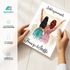 Poster Geschenk Beste Freundin Geschenkidee Freundinnen Lieblingsmensch Vornamen Figuren Illustration personalisierbar SpecialMe®preview