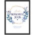 Poster Geschenkidee {style_variation_string} Abschluss Gymnasium Studium Wandbild Urkunde Prüfung Bestanden Deko SpecialMe®preview