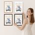 Poster Hochzeit Brautpaar mit Auto Figuren Namen Datum anpassbar Hochzeitsgeschenk SpecialMe®preview