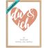 Poster Hochzeit Du & Ich personalisiert mit Namen und Datum – Herz Wandbild als Hochzeitsgeschenk für Brautpaar Partner Jahrestag SpecialMe®preview