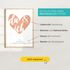 Poster Hochzeit Du & Ich personalisiert mit Namen und Datum – Herz Wandbild als Hochzeitsgeschenk für Brautpaar Partner Jahrestag SpecialMe®preview