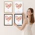 Poster Hochzeit Du & Ich personalisiert mit Namen und Datum – Herz Wandbild als Hochzeitsgeschenk für Brautpaar Partner Jahrestag SpecialMe®preview