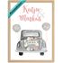 Poster Hochzeit Geschenk an das Brautpaar Wedding Car Hochzeitsauto personalisierbar mit Wunschnamen und Datum SpecialMe®preview