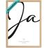 Poster Hochzeit Geschenkidee Brautpaar Wandbild personalisiert mit Namen und Hochzeitsdatum SpecialMe®preview