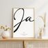 Poster Hochzeit Geschenkidee Brautpaar Wandbild personalisiert mit Namen und Hochzeitsdatum SpecialMe®preview