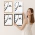Poster Hochzeit Geschenkidee Brautpaar Wandbild personalisiert mit Namen und Hochzeitsdatum SpecialMe®preview