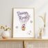 Poster Hochzeit Heiß-Luftballon Wedding Geschenk an das Brautpaar personalisiert mit Hochzeitsdatum und Wunschnamen SpecialMe®preview