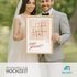 Poster Hochzeit Hochzeitstag Liebe gewinnt Bild Geschenk Brautpaar personalisierte Hochzeitsgeschenke SpecialMe®preview